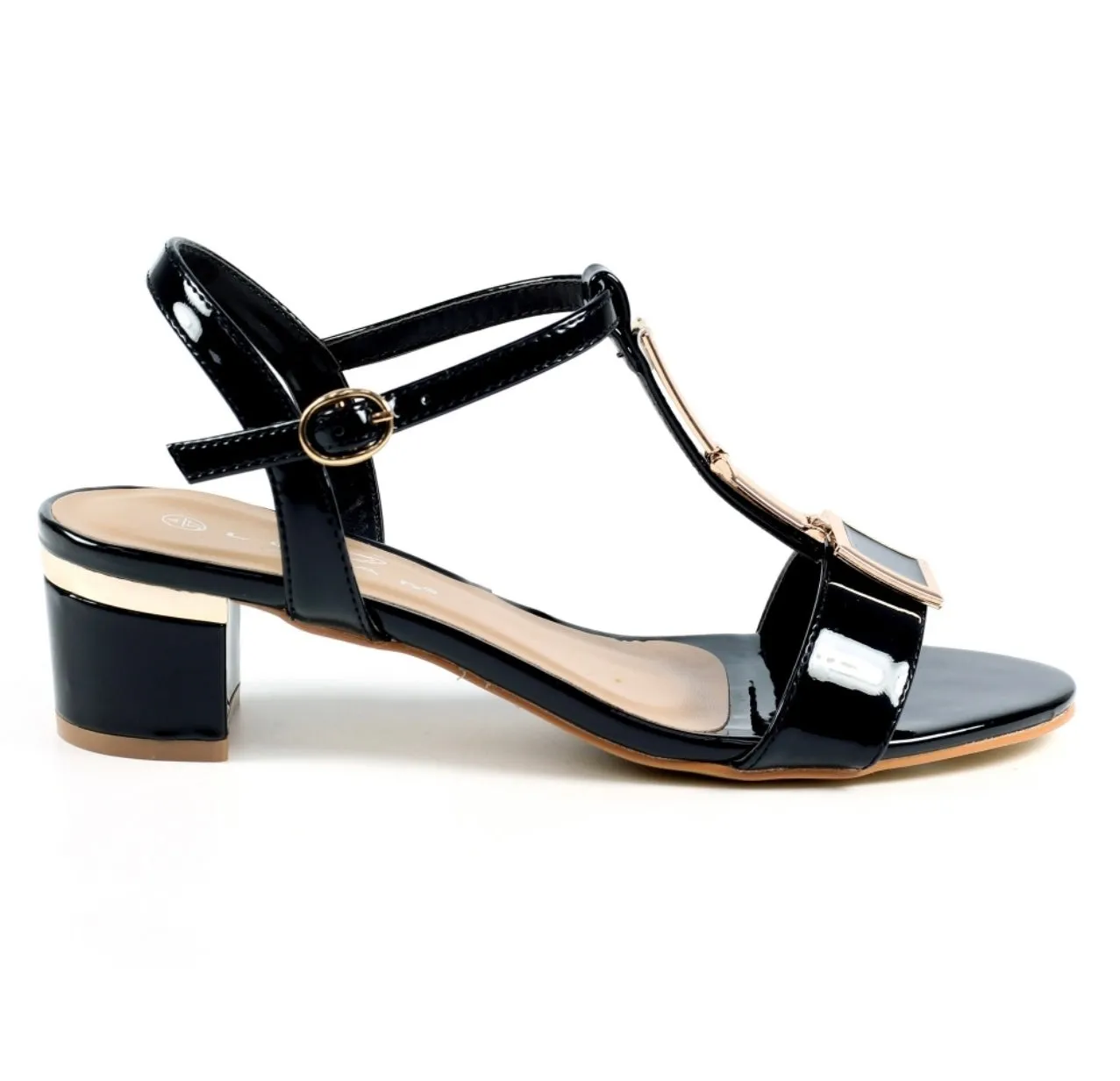 Lunar blaze patent Sandal