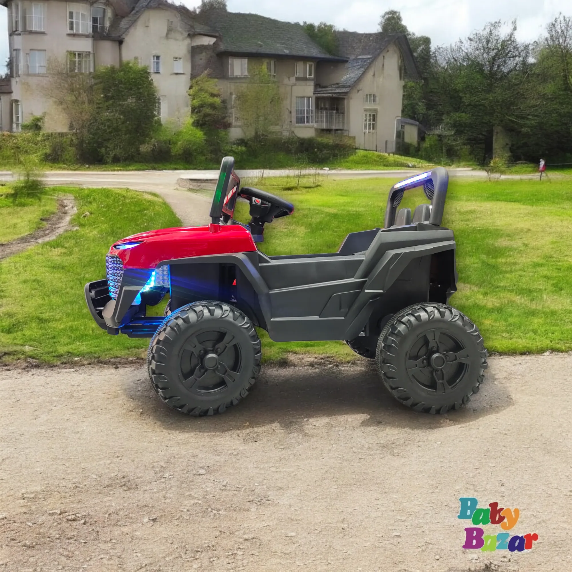 Luxury Mercedes Benz Style Ride On Jeep for Kids with LED Lights