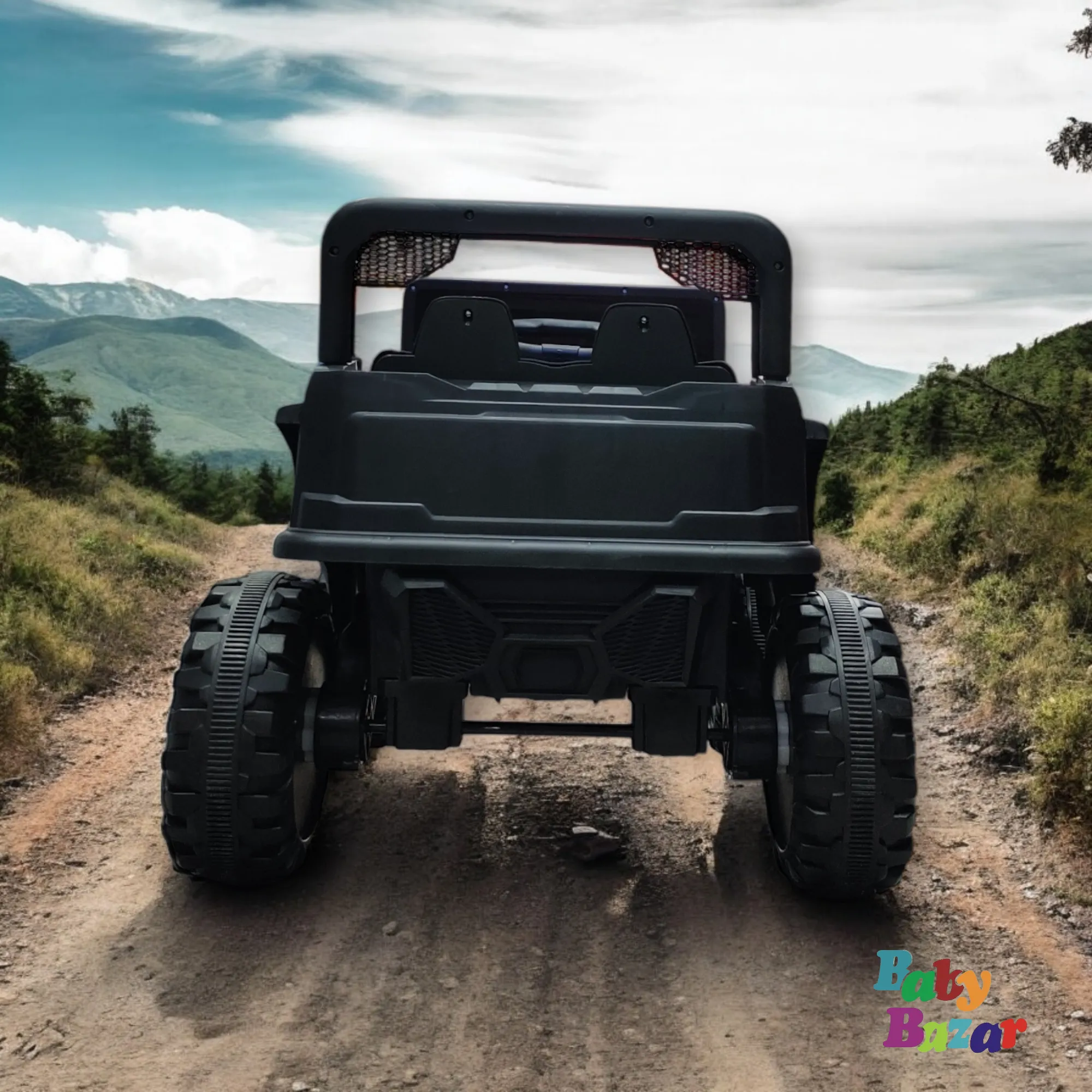 Luxury Mercedes Benz Style Ride On Jeep for Kids with LED Lights