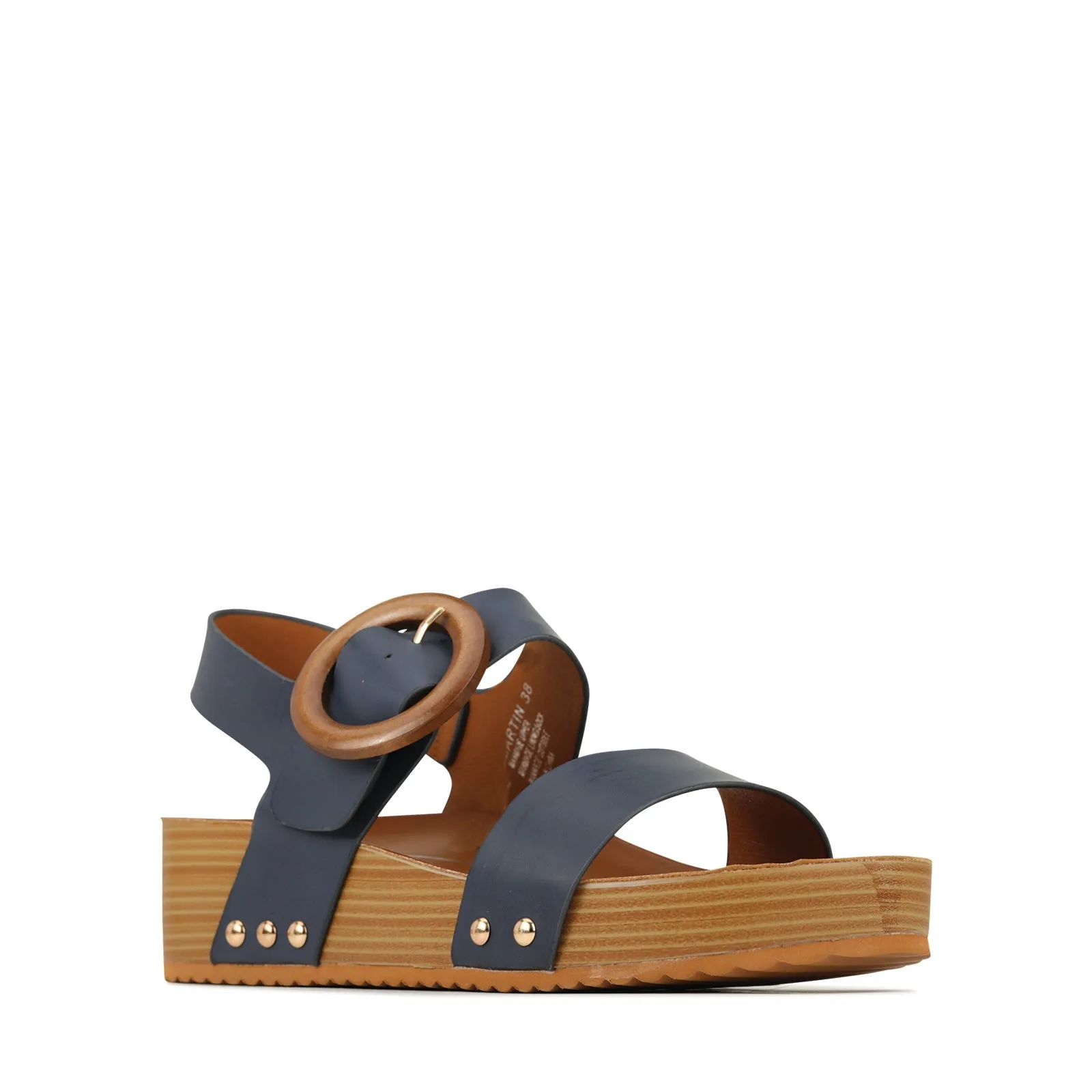 MARTIN SLING-BACK WEDGE SANDALS