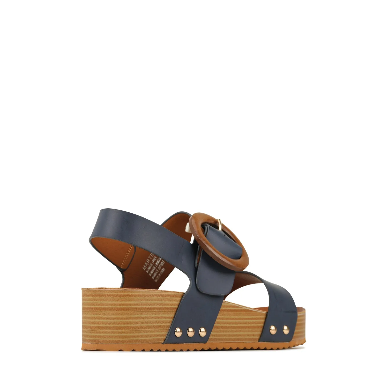 MARTIN SLING-BACK WEDGE SANDALS