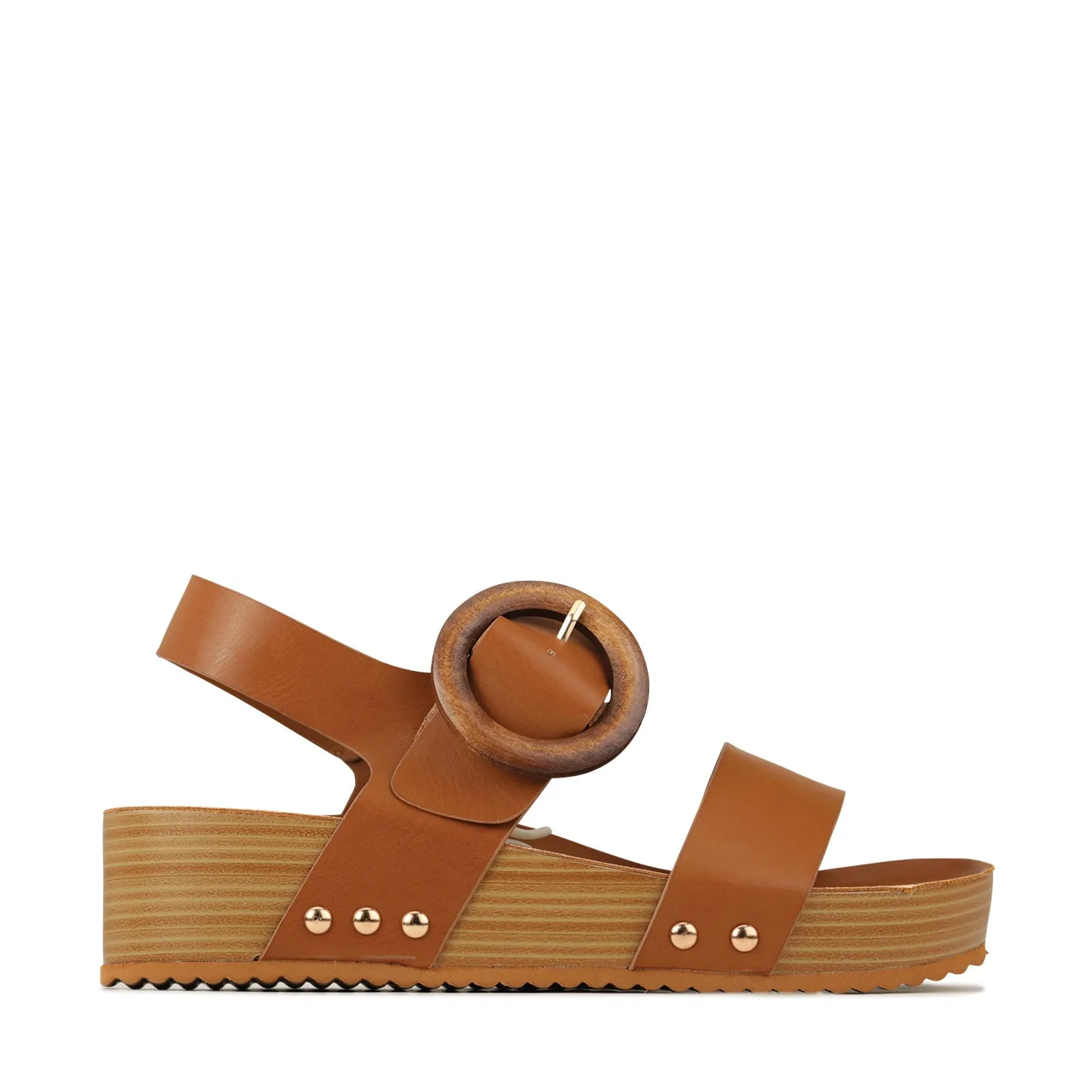MARTIN SLING-BACK WEDGE SANDALS