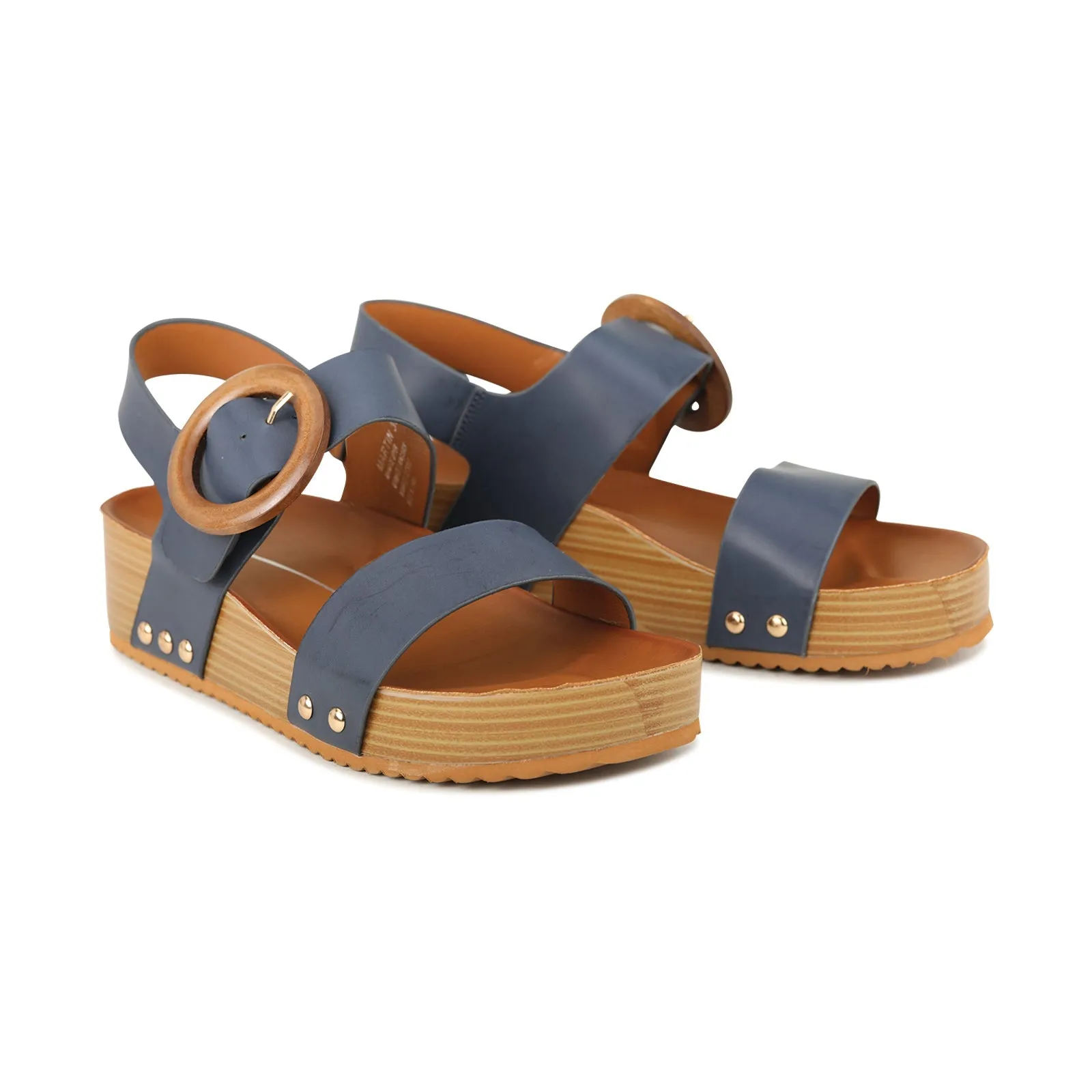 MARTIN SLING-BACK WEDGE SANDALS