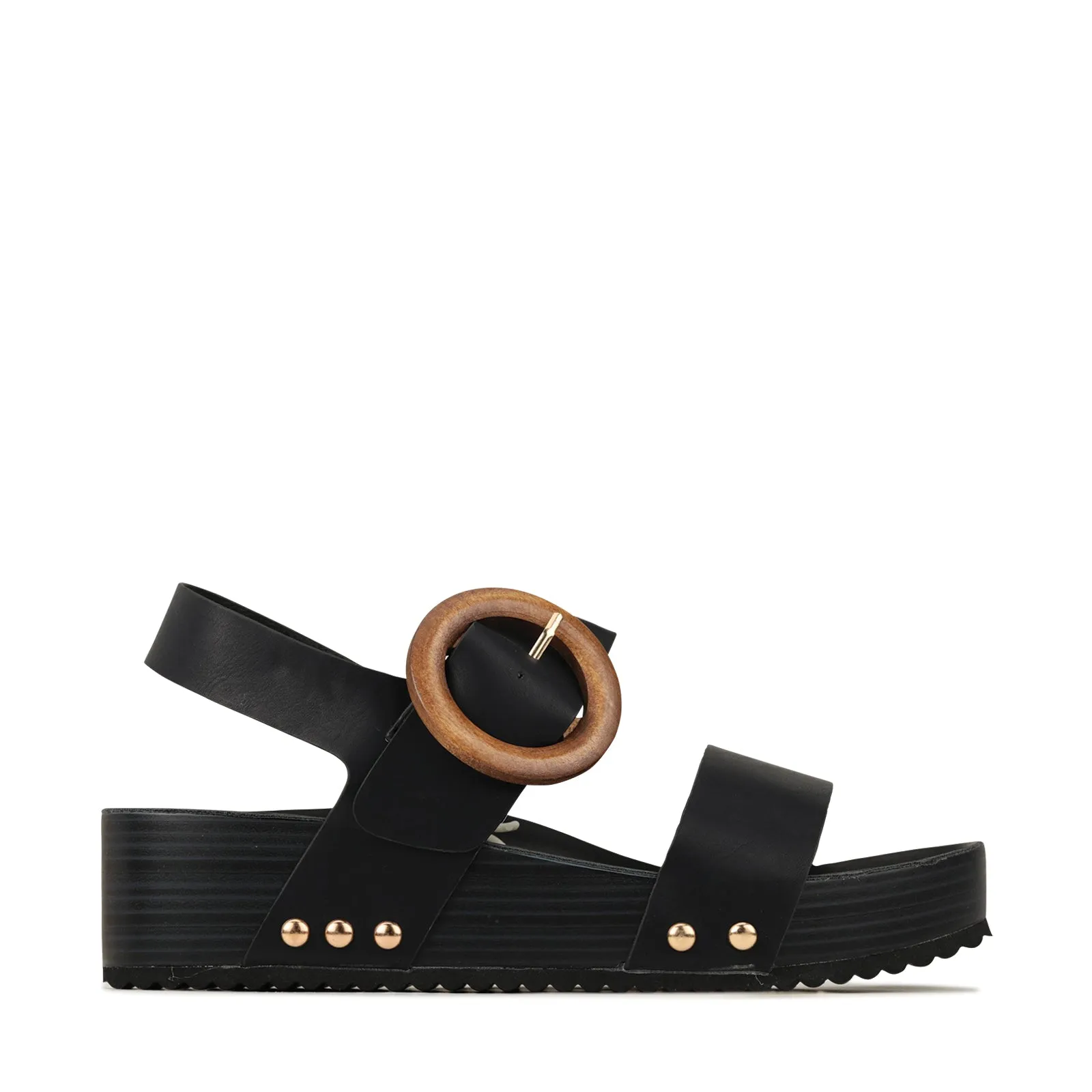 MARTIN SLING-BACK WEDGE SANDALS