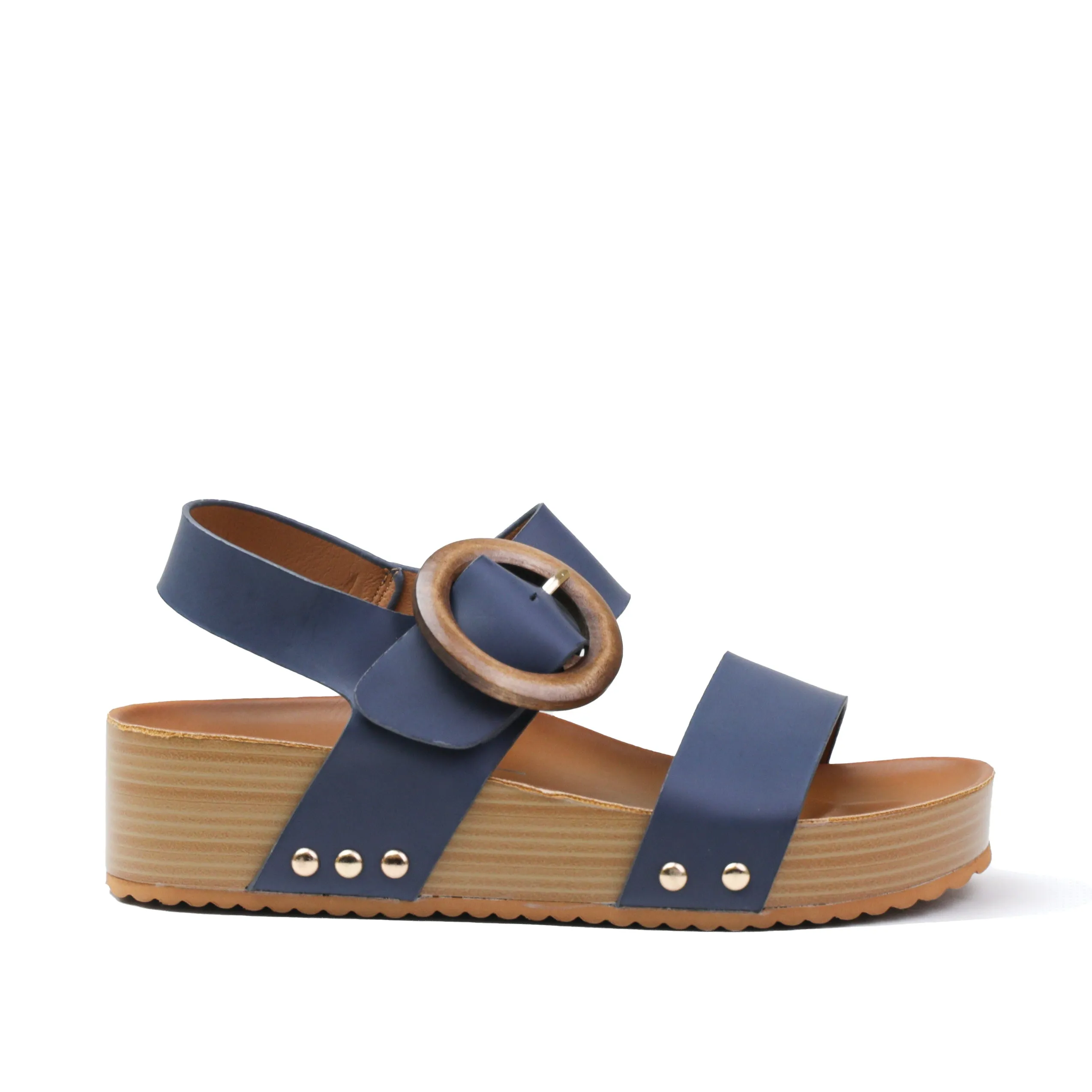MARTIN SLING-BACK WEDGE SANDALS