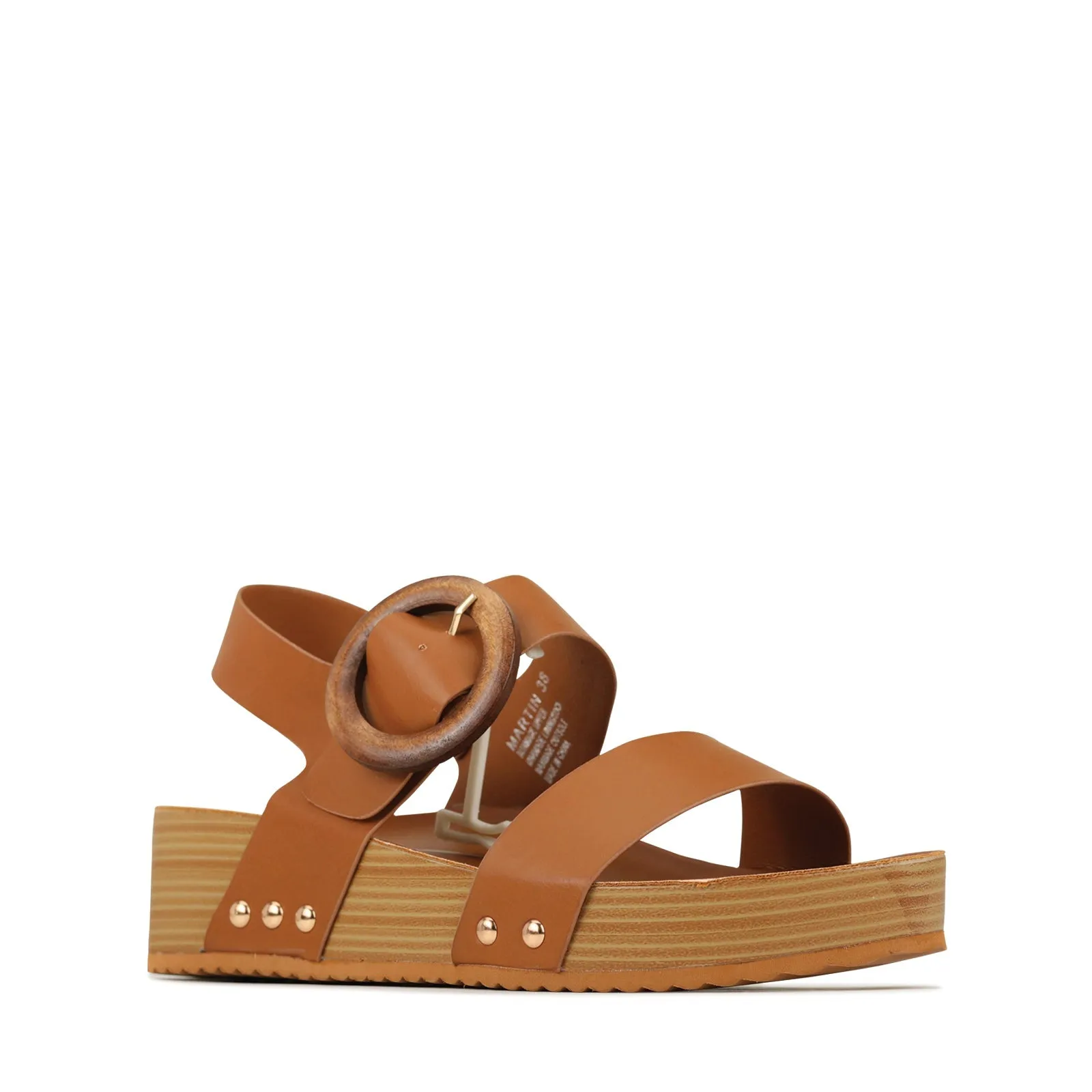 MARTIN SLING-BACK WEDGE SANDALS