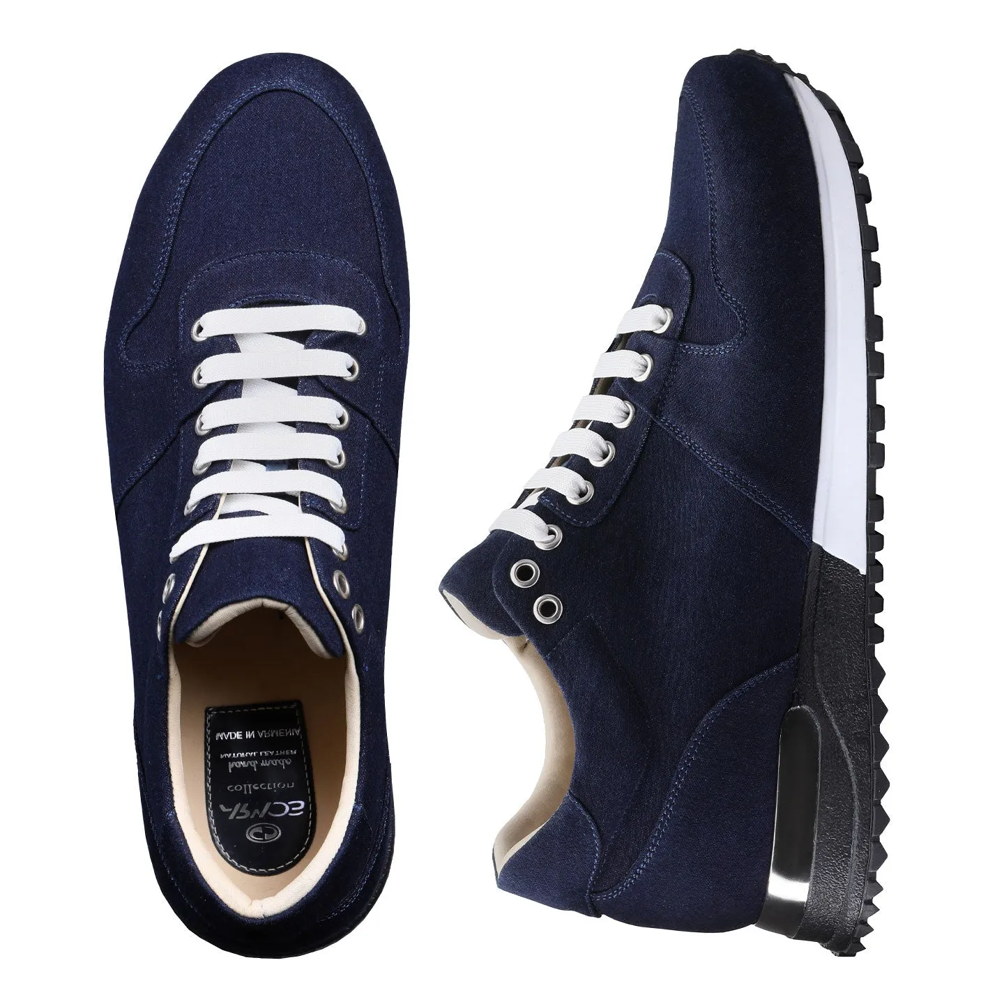 Men's Dark Blue Denim Sneaker