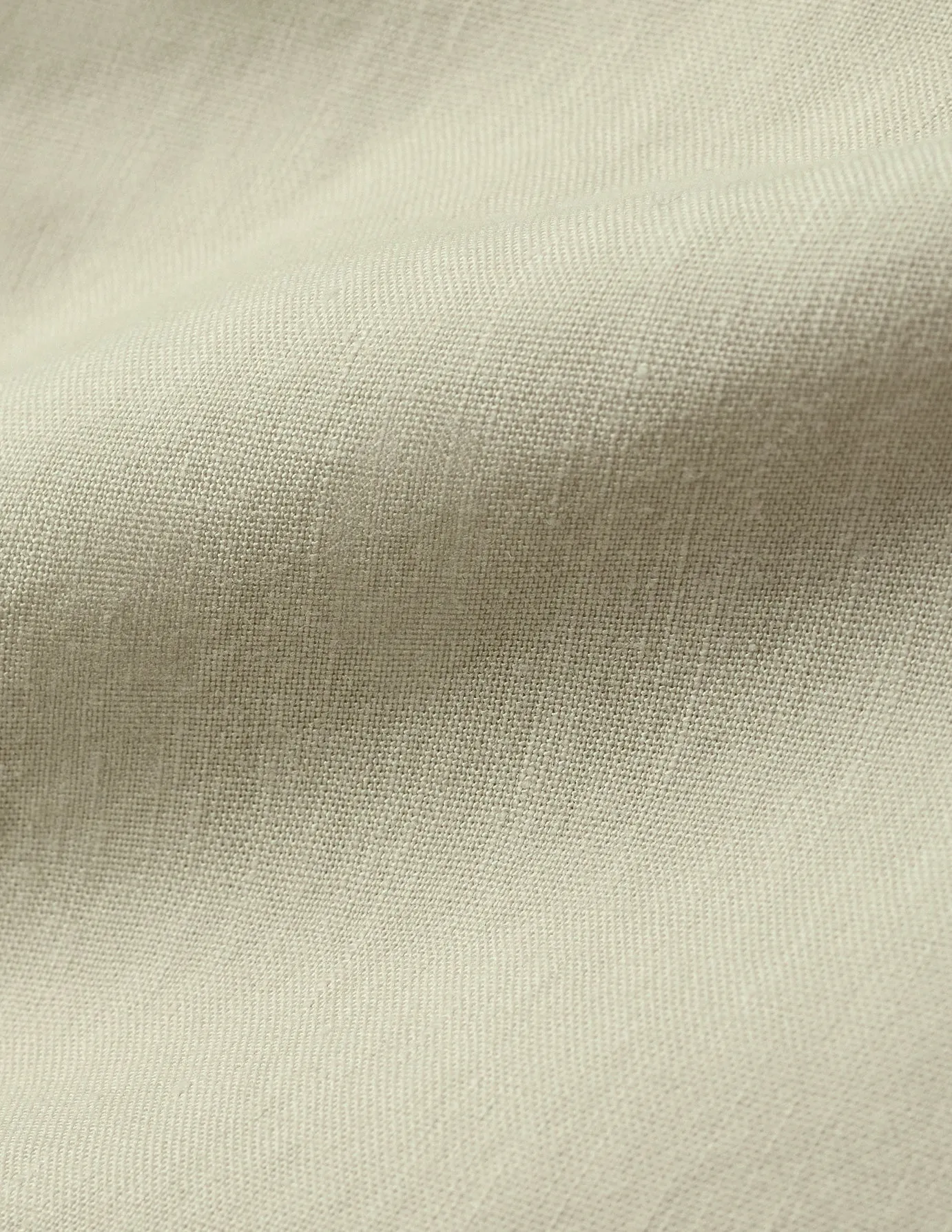 Refined Linen Long Sleeve Shirt Soft Sand