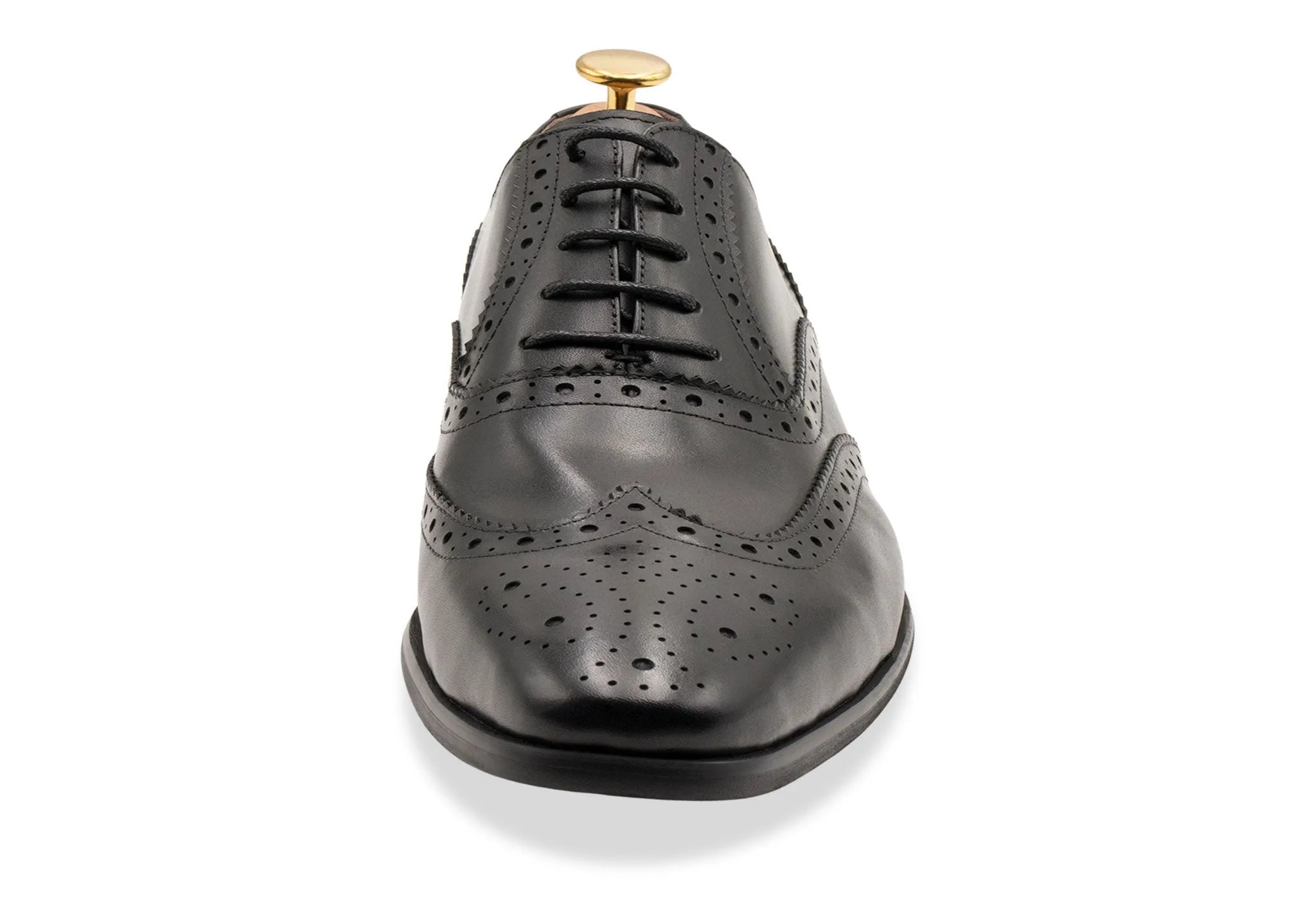 Salvador Blake Stitch Black Oxford