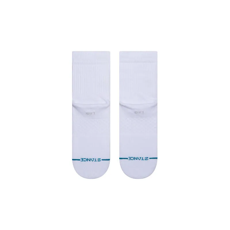 Stance COTTON QUARTER SOCKS - WHITE