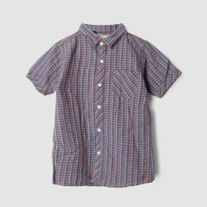 Stylish Brown Themed Stylish Boys Casual Shirt