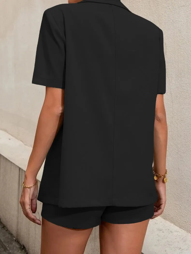 Sylis | Short Sleeve Blazer And Shorts