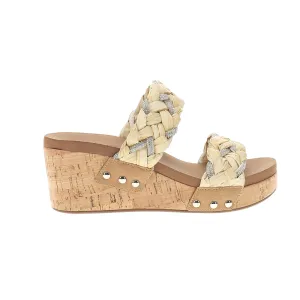 Total Knockout Braided Wedge Sandals