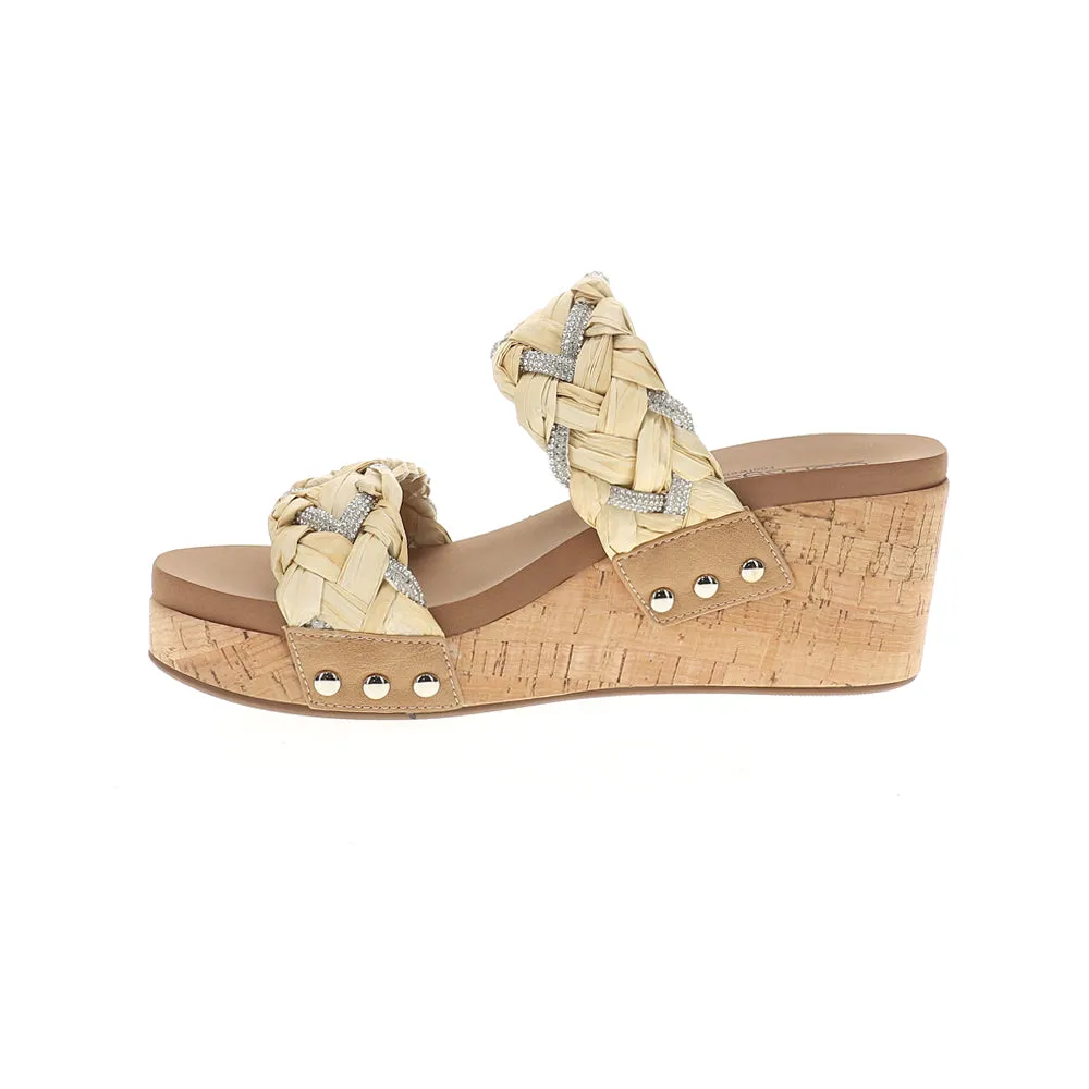 Total Knockout Braided Wedge Sandals