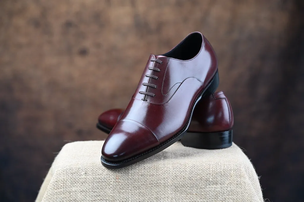 VINCENT Cap Toe Oxfords (Hand Welted)