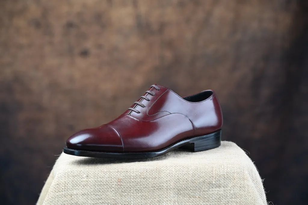 VINCENT Cap Toe Oxfords (Hand Welted)
