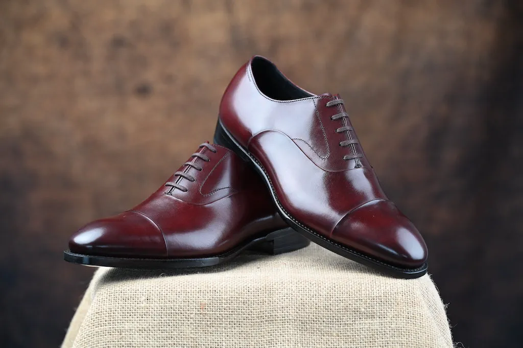 VINCENT Cap Toe Oxfords (Hand Welted)