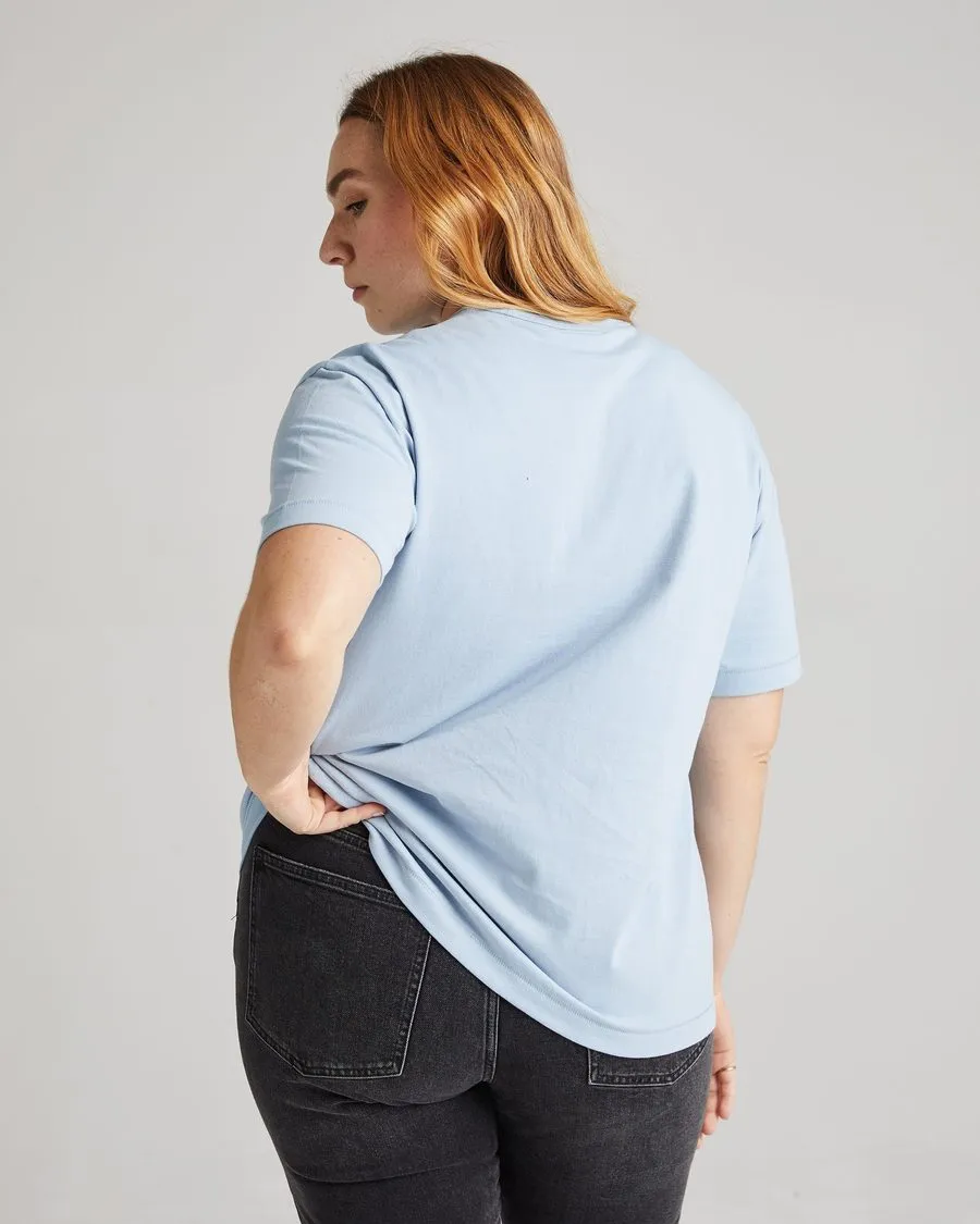 Weighted Tee (Blue Fog)