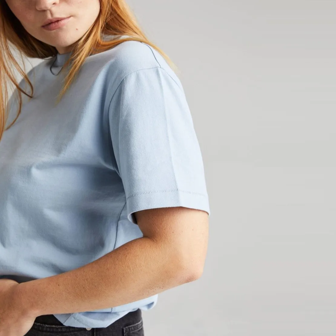 Weighted Tee (Blue Fog)