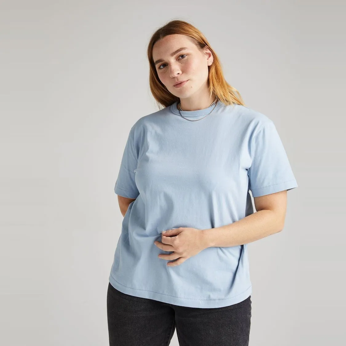 Weighted Tee (Blue Fog)