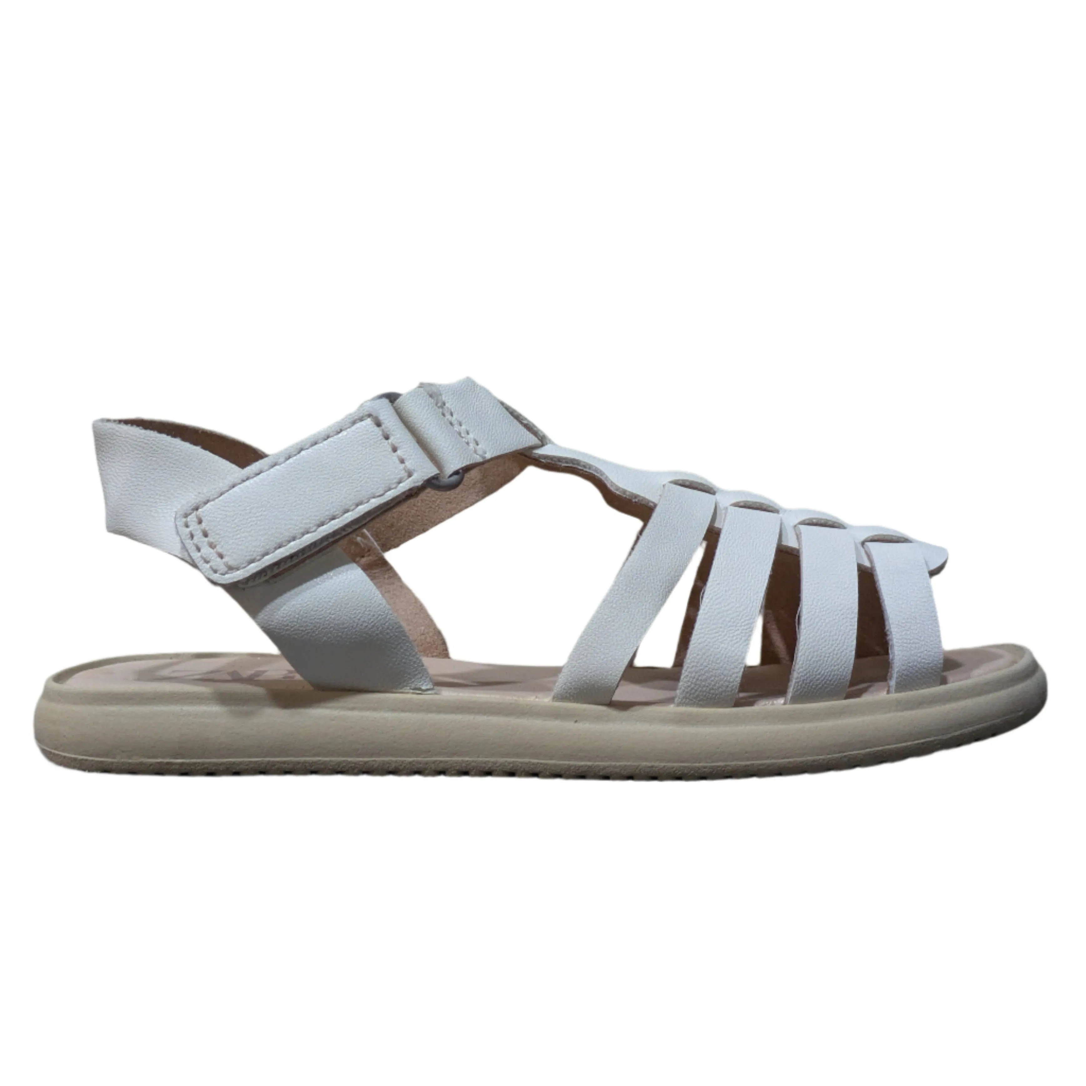 ZARA Off-White Tula Fisherman Sandals - Kids Size: UK 8 / EU 26 / US 9